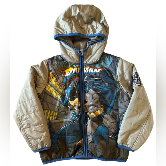 Batman light jacket (4T) - Picture 7 of 9